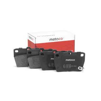 Колодки тормозные задние дисковые к-кт metaco 3010-049 фото
