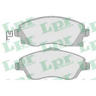 Колодки тормозные передние к-кт Lpr 05P1004 фото