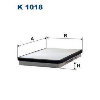 Фильтр салона FILTRON K 1018 фото
