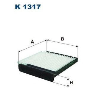 Фильтр салона FILTRON K 1317 фото