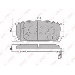 Колодки тормозные дисковые зад фото