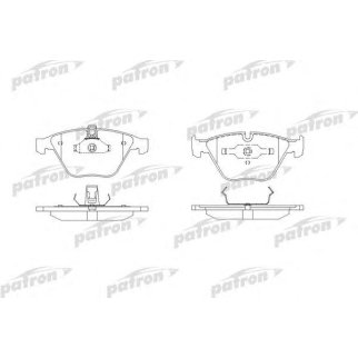 Колодки тормозные PATRON PBP1628 фото