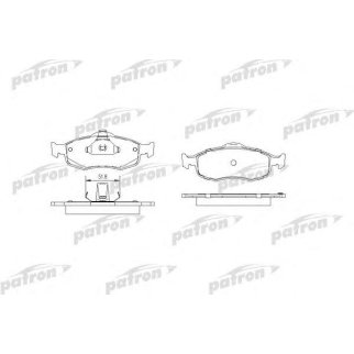 Колодки тормозные PATRON PBP884 фото