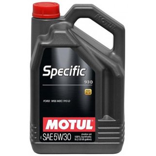 Motul 5W30 Specific 913D (5L)_масло мотор.!синтACEA A5/ B5 FORD WSS M2C 913 A, 913 B, 913 C фото