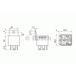 Реле BOSCH 0 332 209 204 фото