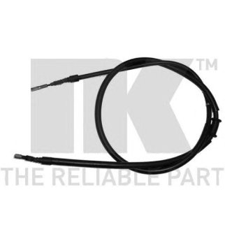 904765NK_трос ручного тормоза! disc Audi 80 91-96 фото