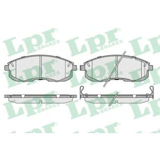 Колодки тормозные передние к-кт Lpr 05P090 фото