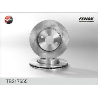 Диск тормозной передний вентилируемый Fenox TB217655 фото