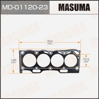 Прокладка ГБЦ Masuma MD-01120-23 фото