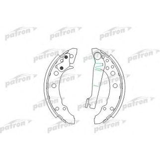 Колодки тормозные барабанные фото