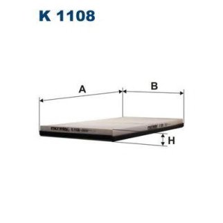 Фильтр салона FILTRON K 1108 фото