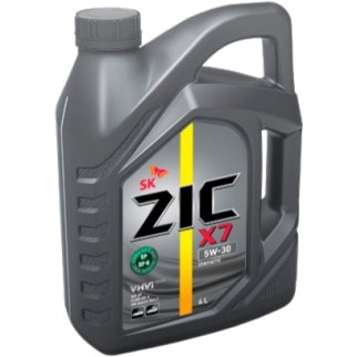 Масло моторное ZIC X7 5W-30 синтетическое 4 л 162675 фото