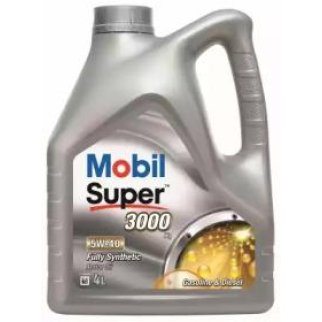 Масло моторное Mobil SUPER 3000 X1 5W-40 синтетическое (4л) (152566) фото 1