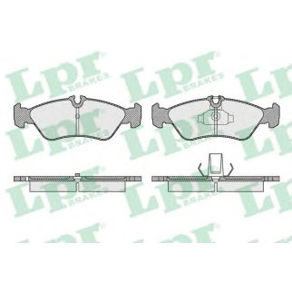 Колодки тормозные к-кт Lpr 05P1611 фото