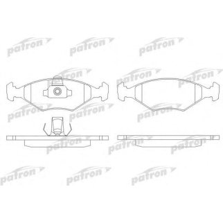 Колодки тормозные PATRON PBP896 фото