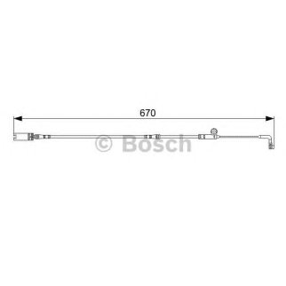 Датчик износа колодок BOSCH 1 987 473 002 фото