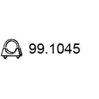 Хомут глушителя ASSO 99.1045 фото
