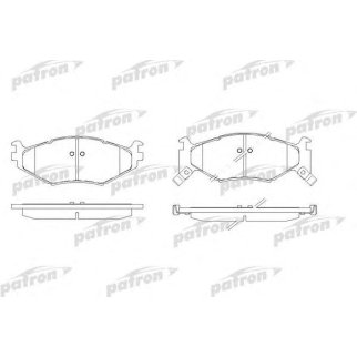 Колодки тормозные дисковые передн CHRYSLER GS DAYTONA SHELBY купе 87-92, LE BARON кабрио 89-96, SAR фото