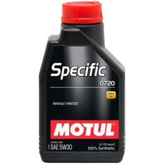 Масло моторное 5W30 MOTUL 5л синтетика Specific RN 0720 С4/А3/В4 фото