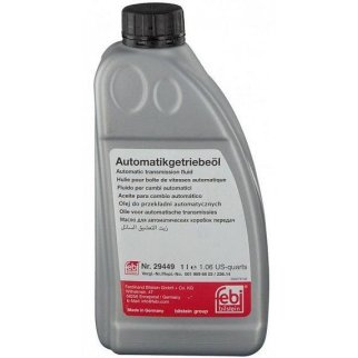 Масло трансмиссионное Febi ATF 1 л 29449 фото