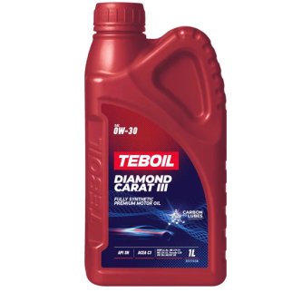 Масло моторное TEBOIL Diamond Carat III 0W-30 1л TEBOIL 3602088 фото