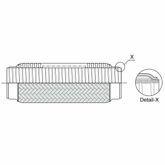 Гофра глушителя TRIALLI FTi 50280 фото 2