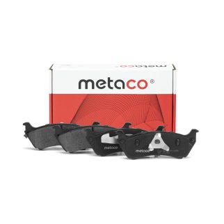 Колодки тормозные задние дисковые к-кт metaco 3010-195 фото