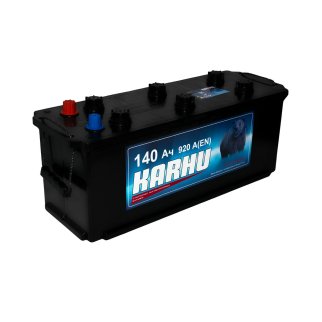 Аккумуляторная батарея KARHU 6СТ140з (+слева) Казахстан 513х182х215 фото