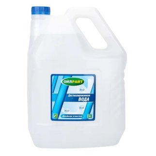 Вода дистиллированная OIL RIGHT 10л фото