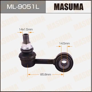 Стойка переднего стабилизатора Masuma ML-9051L фото