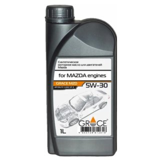 Масло моторное GRACE MZD 5W30 1л синт. фото