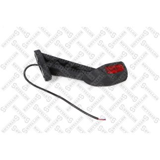 87-33522-SX_фонарь габарит.!рожок LED 24V кр/б/жел накл бел стекло верт навеска174x168x34Kogel фото