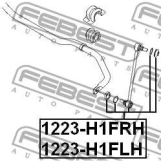 Стойка переднего стабилизатора FEBEST 1223-H1FLH фото