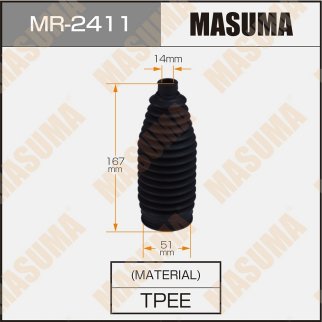 Пыльник рейки рулевой TOYOTA ALLEX MASUMA MR-2411 фото