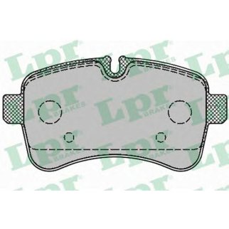 Колодки тормозные задние к-кт Lpr 05P1296 фото