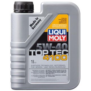 Масло моторное LIQUI MOLY TOP TEC 4100 HC 5W40 синт. 1л фото