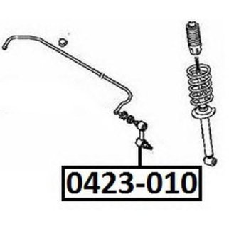 Тяга стабилизатора зад прав/лев фото