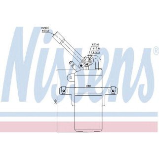 Осушитель системы кондиционирования Nissens 95213 фото