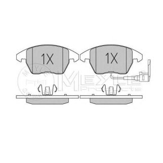 Колодки тормозные передние к-кт Meyle 025 235 8720W фото