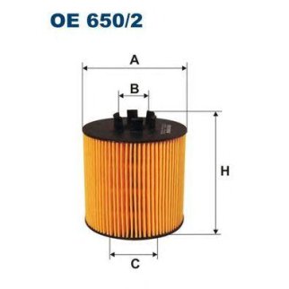 Фильтр масляный FILTRON OE 6502 фото