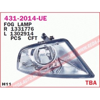 Фара противотуманная левая DEPO 431-2014L-UE фото