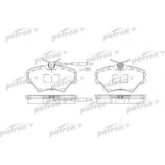 Колодки тормозные дисковые передн RENAULT: LAGUNA 93-01 фото