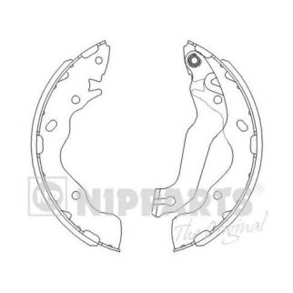 Колодки тормозные к-кт NIPPARTS J3500525 фото
