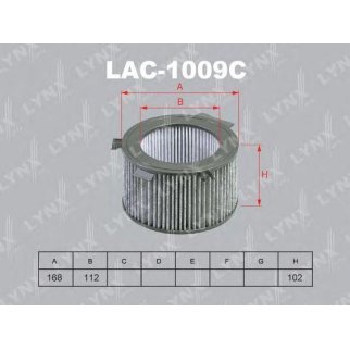 Фильтр салона LYNXauto LAC-1009C фото