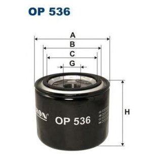 Фильтр масляный FILTRON _OP 536 фото