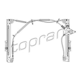 Стеклоподъемник электр. передний левый topran 501830755 фото