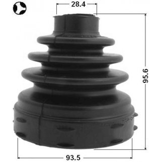 Пыльник внут ШРУСа (к-кт) FEBEST 2515-BOX3T фото 2 Пыльник внут ШРУСа (к-кт) FEBEST 2515-BOX3T фото 2