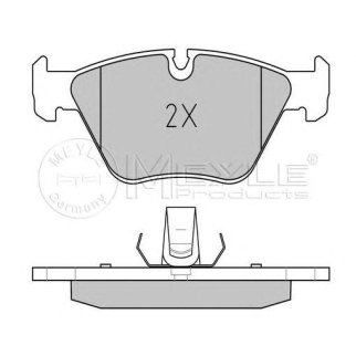 Колодки BMW 3 (E46) (02/98-12/07) X3 (E83) (01/04-12/08) фото