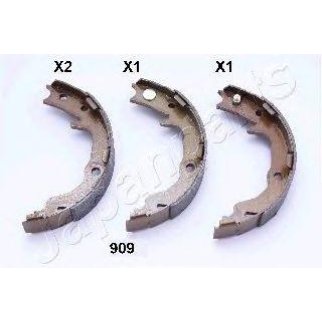 Колодки ручного тормоза к-кт Japanparts GF-909AF фото