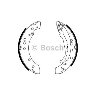 Колодки барабанные к-кт BOSCH 0 986 487 746 фото
